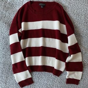Forever 21+ Striped Sweater — Size 2X